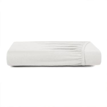 Imagem de Lençol com Elástico King Altenburg Cetim 300 Fios Branco