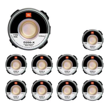 Imagem de Kit 10 Driver D200x Jbl 110w Som Automotivo Original Mercado