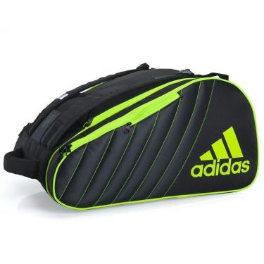 Imagem de Raqueteira Adidas Tour Para Padel e Beach Preta e Limão-Unissex