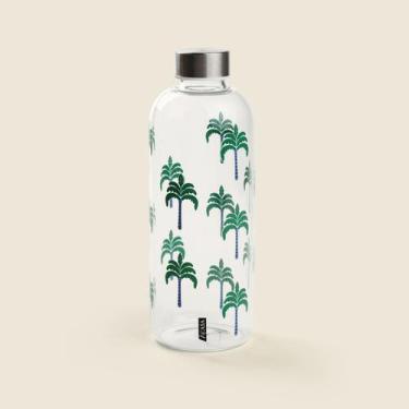 Imagem de Garrafa Palm tree Borossilicato Verde 910ml - ACASA - ACASA, UN, Verde