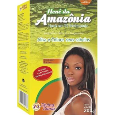 Imagem de HENE EM PO DIVINA DAMA AMAZONIA 02x200GR CASTANHO ESCURO, 01-200GR