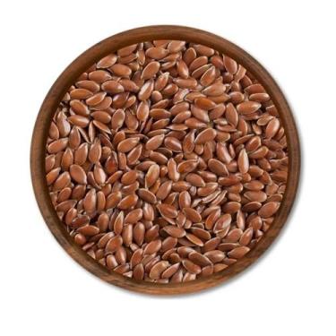 Imagem de Linhaça Marrom em Grão 1Kg Novinha
