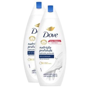 Imagem de Kit 2 Sabonetes Líquidos Dove Nutrição Profunda 250ml