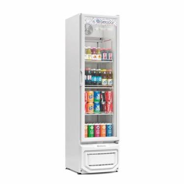 Imagem de Refrigerador Vertical Gelopar 230 Litros Branco Visa Coller Porta de V