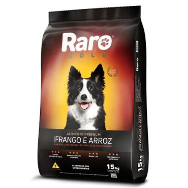 Imagem de Ração para cães Raro Gold 15kg