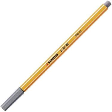 Imagem de Caneta Stabilo Point 88 - Cinza Escuro 88/96