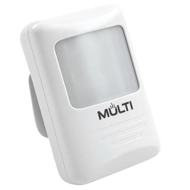 Imagem de Sensor Presença Sobrepor Parede C/Fotocélula Bivolt - MULTICRAFT