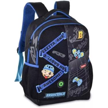 Imagem de Mochila de Costas G Clio BR24635J Brancoala Cor:Preto, Preto