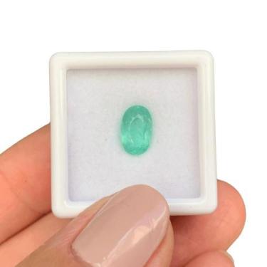 Imagem de Turmalina Paraíba Greenish Neon Oval 1,68ct - SP GEMAS