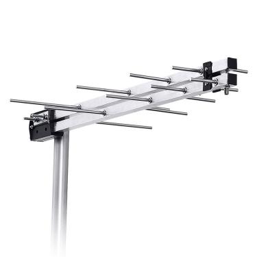 Imagem de Antena Externa Log Periódica Aquário LU-8 UHF e HDTV Digital 8 Elementos 8 Dbi 75 Ohms