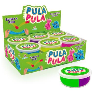 Imagem de Massa de Modelar Criativa Pula e Molda Superleve 25g Polibrinq