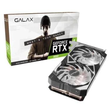Imagem de Placa de Vídeo Galax NVIDIA GeForce RTX 3050 EX OC, 8GB GDDR6, LHR, 1-Click, 128 Bits - 35NSL8MD6YEX