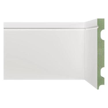 Imagem de Rodapé MDF Frisado 15cm x 2,40m 1503 Moldufama