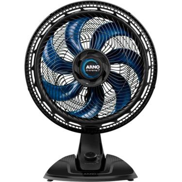 Imagem de Ventilador de Mesa Arno X-Treme 7 VE70 150W Silencioso 7 Pás Preto e Azul Escuro 110V