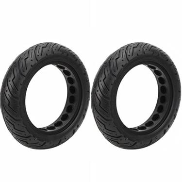 Imagem de Keenso 2 peças G30 à prova de explosão, substituição de pneu Max sólida para scooter elétrico Max G30 pneu traseiro de borracha sólida para Max (2 peças)