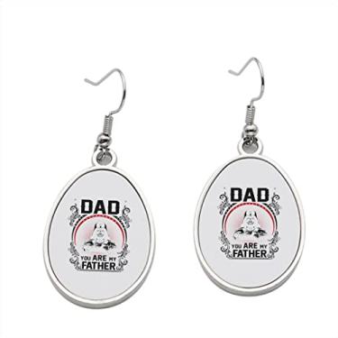 Imagem de Brinco Dad Youre My Father - Brincos com pingente para meninas - Presente de festa de aniversário dos namorados