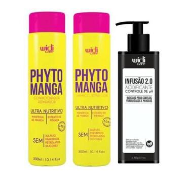 Imagem de Shampoo E Condicionador Phytomanga + Acidificante Widi Care
