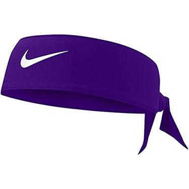 Imagem de Gravata Nike Dri-Fit Fury absorve o suor – Unissex, Roxa