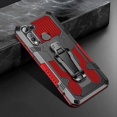 Imagem de Mobile phone accessories Para Motorola Moto G8 Power Machine Warrior PC à prova de choque + capa protetora TPU phone case