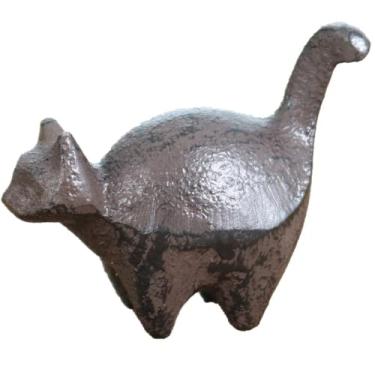 Imagem de XIALON Suporte de caneta retrô de ferro fundido de 6 cm, material de pintura criativa para caligrafia