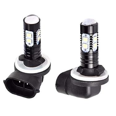 Imagem de 50W Super Bright 881, 889, 862, 886, 894, 896, 898 10 lâmpadas de neblina 881 DRL luzes diurnas, 6500K branco frio 2 unidades