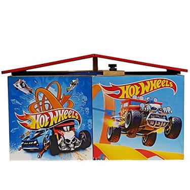 Imagem de Casa Maleta Madeira Posto de Gasolina Brinquedo Infantil