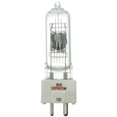 Imagem de Sunlite Lâmpada BVE 625W/T6/120V/CL/GX9.5 625 watts 120 volts com base em bi-pinos e estúdio T6, transparente