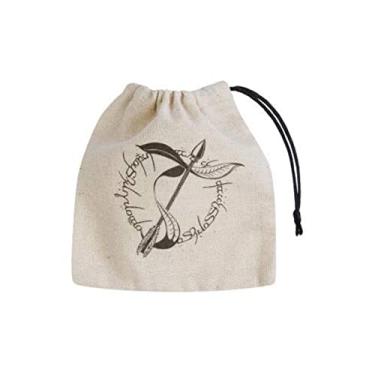 Imagem de Q-Workshop Elvish Beige & Black Basic Dice Bag