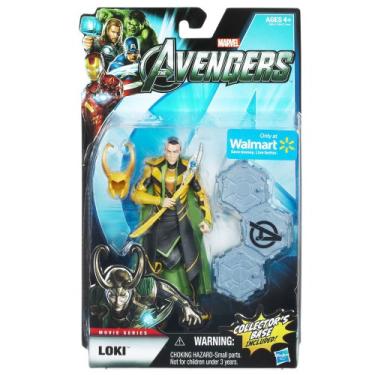 Imagem de Boneco Loki de 15 cm exclusivo do filme Legends Avengers da Marvel Inclui base de colecionadores
