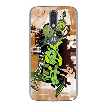 Imagem de Capa Adesivo Skin072 Verso Para Motorola Moto G4 Plus