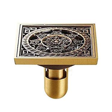 Imagem de Tampa de drenagem de piso de drenagem anti-odor quadrado banheiro tampa de piso chuveiro coletor de chuveiro acessórios para banheiro banheiro lavabo jardim cozinha ao ar livre