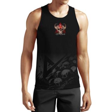 Imagem de Regata Atlética Skull Bull