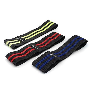 Imagem de Kit 3 Hip Band Faixa de Fisioterapia Leve, Médio e Forte Cor:Kit 3 Cores;Intensidade:Leve, Médio e Forte;Gênero:Unisse