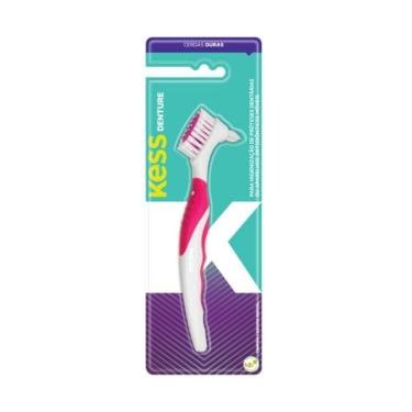 Imagem de Escova Dental Denture Kess Belliz Rosa Cod.2019