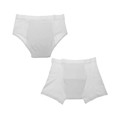 Imagem de Roupa Íntima Unissex para Escapes de Urina Adulto (Boxer, M)