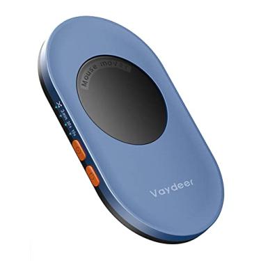 Imagem de Vaydeer Movedor de mouse ultrafino, Air 3 Mouse Jiggler com temporizador de intervalo ajustável, indetectável e sem ruído, simula o movimento realista do mouse, sem driver para manter o PC ativo e
