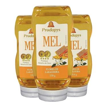 Imagem de Bisnaga 550g de Mel Flores de Laranjeira Kit com 3