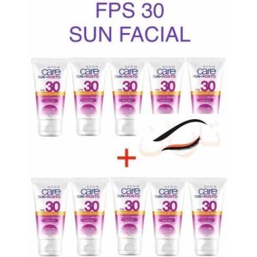 Imagem de Kit C 10: Protetor Solar Facial Sun Fps 30 Avon 50g