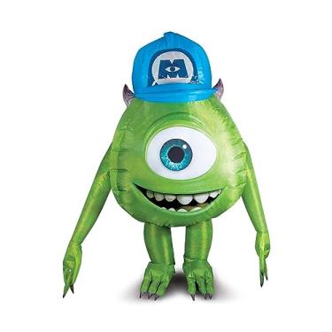 Imagem de Fantasia inflável de Mike Wazowski para adultos Monsters Inc - ST
