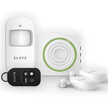 Imagem de Kit de Alarme WiFi com Sensores Sem Fio de Porta e Movimento, ESA-KW1080, Elsys – Compatível com Alexa