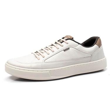 Imagem de Sapatênis Masculino Slip On Tênis Casual Confortável Ajustável Skatista Yate Dia a Dia (44, GELO)