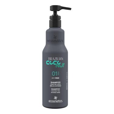Imagem de Shampoo Anti-Frizz Coconut 500ml Ecosmetics - Step1