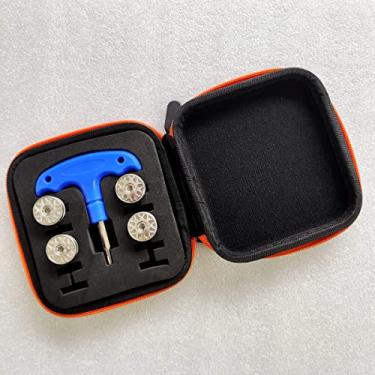 Imagem de Conjunto de 4 peças - Kit de ferramentas de chave inglesa de pesos de golfe prata para Odyssey Stroke Lab, O-Works Putters 2 x 30 g 2 x 35 g