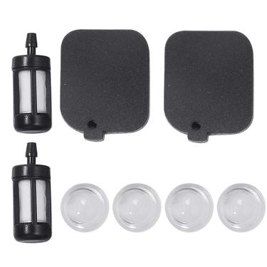 Imagem de Kit de filtro de combustível de substituição de lâmpada de filtro de ar para soprador de folhas Stihl BG45 BG46 BG55 BG65 BG85 BR45C SH55 SH85