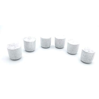 Imagem de Filtros de água de carvão Blendin, compatíveis com cafeteiras Farberware, Branco, 6 unidades