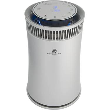Imagem de Purificador de ar para casa grande – Cobre até 500 pés quadrados, sistema de filtro HEPA 5 em 1 para alergias, animais de estimação, fumaça, remove poeira e odor – modo de sono silencioso, alta