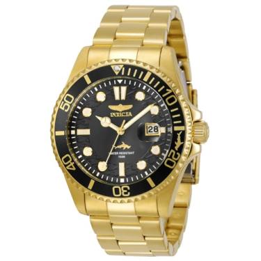 Imagem de Invicta Pro Diver 30026 Relógio masculino de quartzo - 43 mm, Dourado, 43 mm, mergulhador