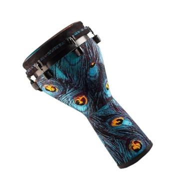 Imagem de Djembe Instrumento Padrão De 12 Polegadas Profissional Composto De Fibra De Carbono Tambor Africano Percussão De Mão Tambor africano Profissional (Color : G)
