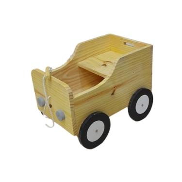 Imagem de Carrinho Carriola Montessori com Puxador Infantil Carretinha