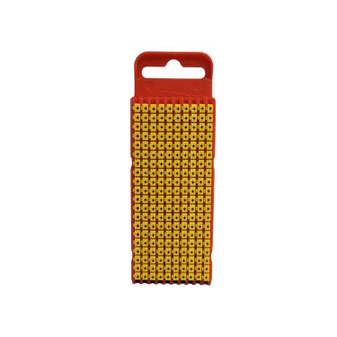Imagem de Anilha WIC2 2,8-3,8mm Amarelo Sinal “+” C/ 200 Peças Cod. 561-02704 - Hellermann